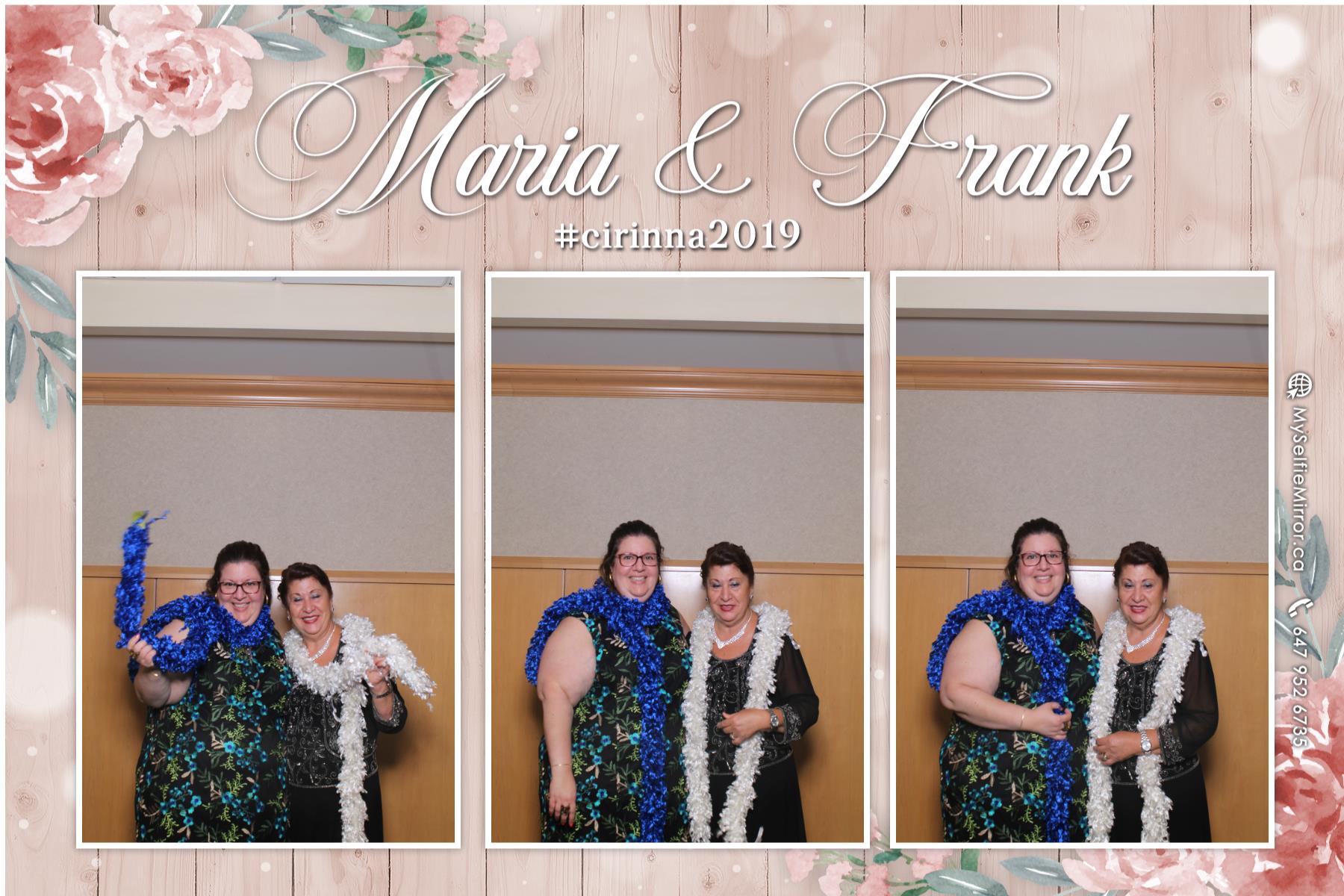 Wedding of Frank and Maria  | View more photos from the event at gallery.myselfiemirror.ca/u/romanmyselfiemirrorca/Wedding-of-Frank-and-Maria